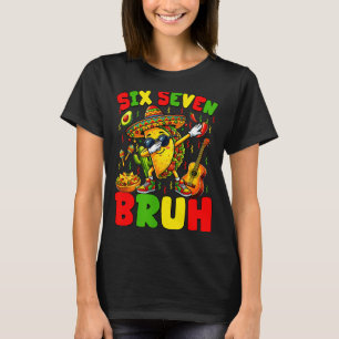 T-shirt Six sept frère tacos faisant un dab pour cinco de