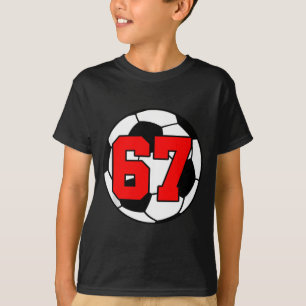 T-shirt Six Seven 67 Football 6 7 Drôle Mème 6-7 Gen Alpha
