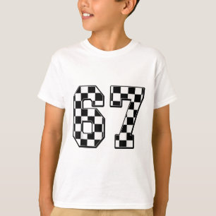 T-shirt Six Seven 67 Mème Numéro 67 