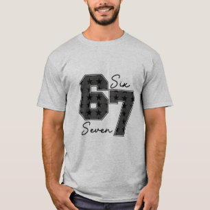T-shirt Six Seven Graphisme de la culture populaire