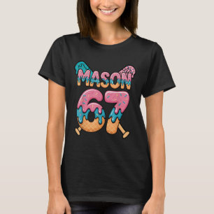 T-shirt Six Seven Ice Cream Drip Sport 67 Fun Mason Mème _