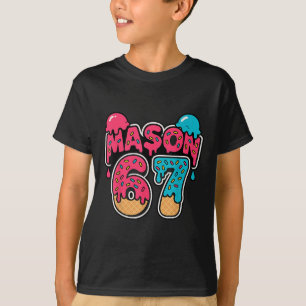 T-shirt Six Seven Ice Cream Drip Sport 67 Fun Mason Mème