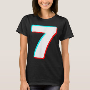 T-shirt Six Seven Meme 7 Costume Halloween Couples apparié