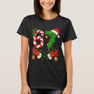 T-shirt Six Seven Meme Noël 67 Père Noël Noël drôle