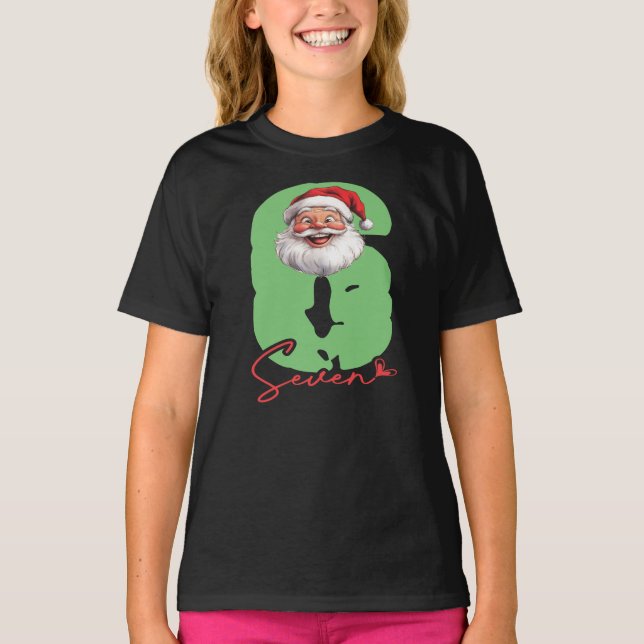 T-shirt Six Seven Santa, Drôle de Correspondance (Devant)