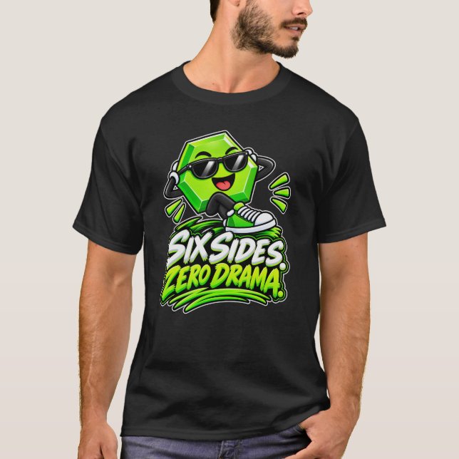 T-shirt Six Sides - Zero Drama (Devant)