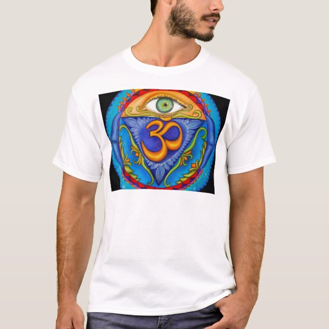 T-shirt Sixième chakra, troisième oeil (Devant)