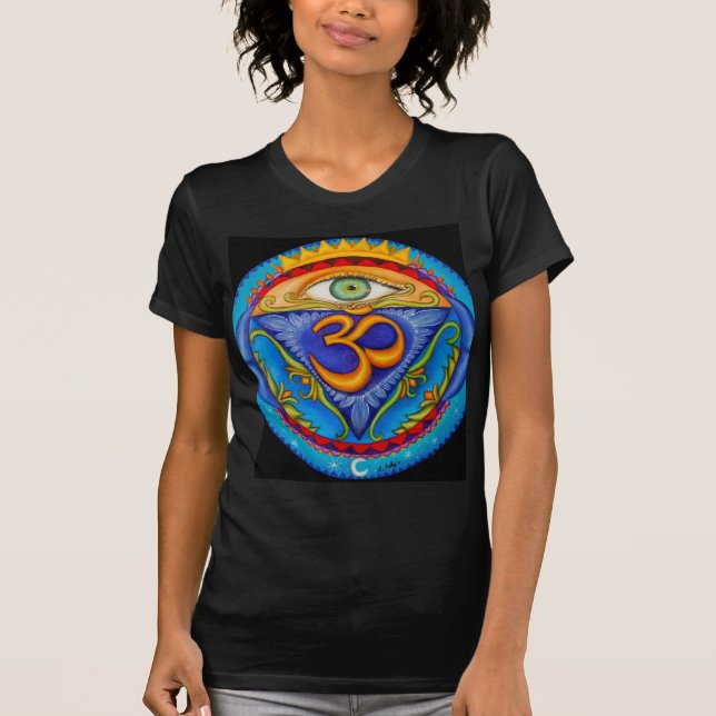 T-shirt Sixième chakra, troisième oeil (Devant)