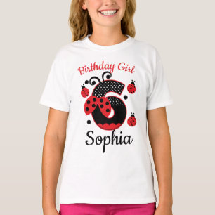 T-shirt Sixième coccinelle anniversaire 6   designs person