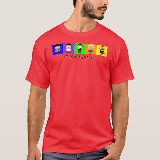 T-shirt sixpackredshirtnewest