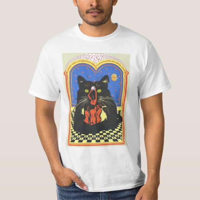 T-SHIRT SIXTIES CONCERT POSTER SHIRT (Devant)