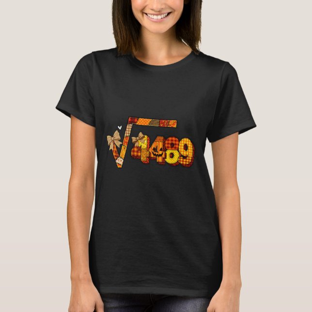 T-shirt Sixty Seven 67 Meme Square Root 4489 Slang Math Te (Devant)