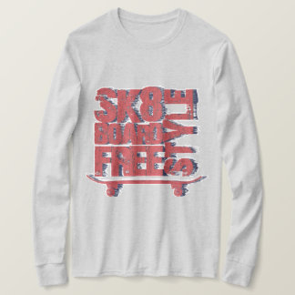 T-shirt Sk8 Board Life Graphic | Skateboarding Art