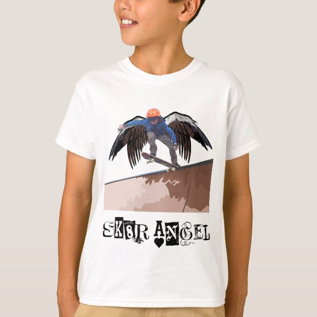 T-SHIRT SK8R ANGEL (Devant)