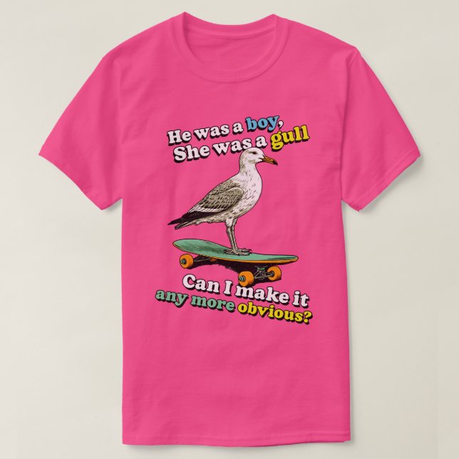 T-shirt SK8R BOI Mème Design (Design devant)