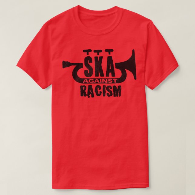 T-shirt Ska contre le racisme (Design devant)