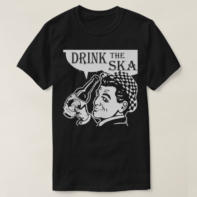 T-shirt Ska Music TSka Music es vida Ska Reggae (Design devant)