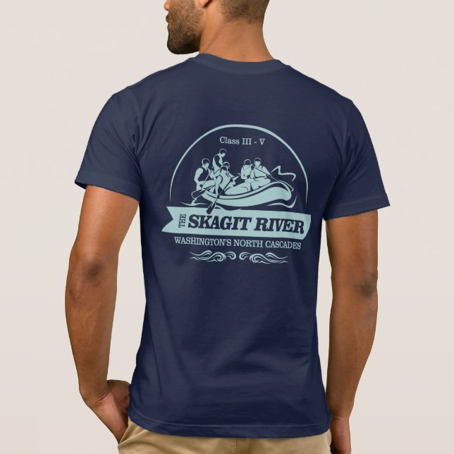 T-shirt Skagit River (rafting 2) (Dos)