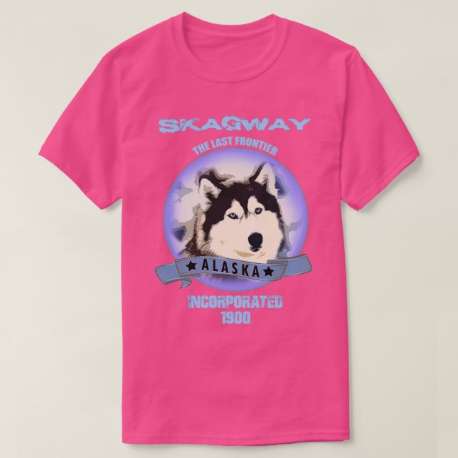 T-shirt Skagway Alaska (Design devant)