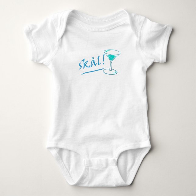 T-shirt Skal ! Pain grillé potable scandinave (Devant)