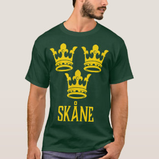 T-shirt Skane, Suède - Suédois Sverige