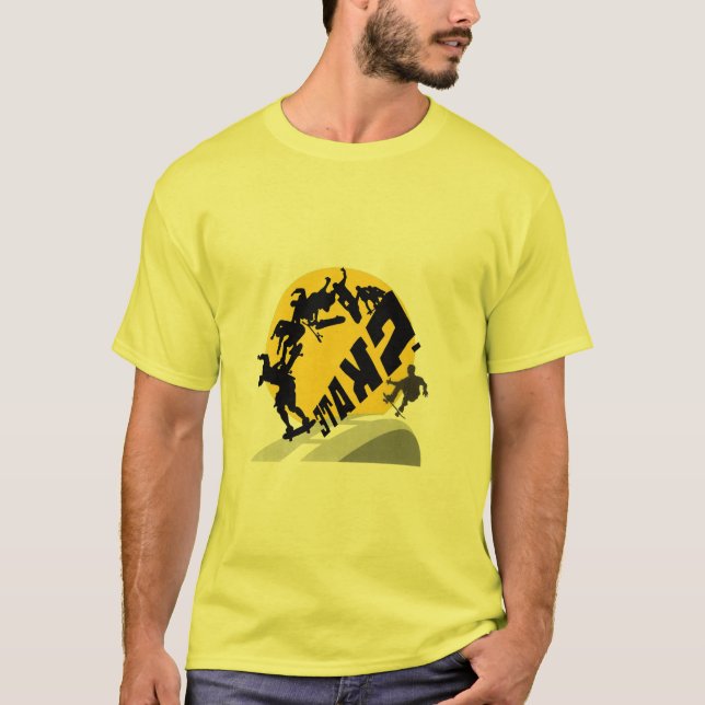 T-shirt skate board (Devant)