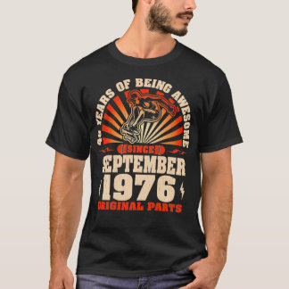 T-shirt Skate de 48 ans Né septembre 1976 48e