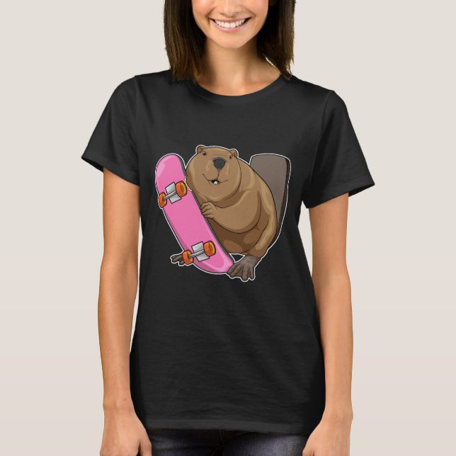T-shirt Skate de castor (Devant)