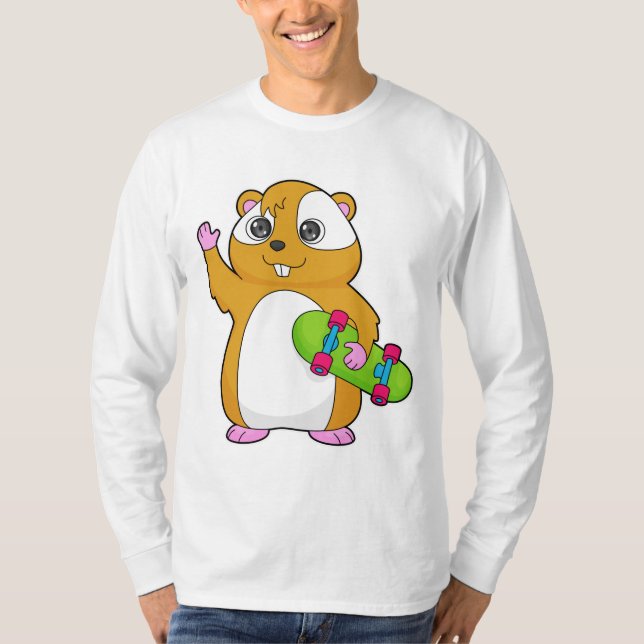 T-shirt Skate de Hamster (Devant)