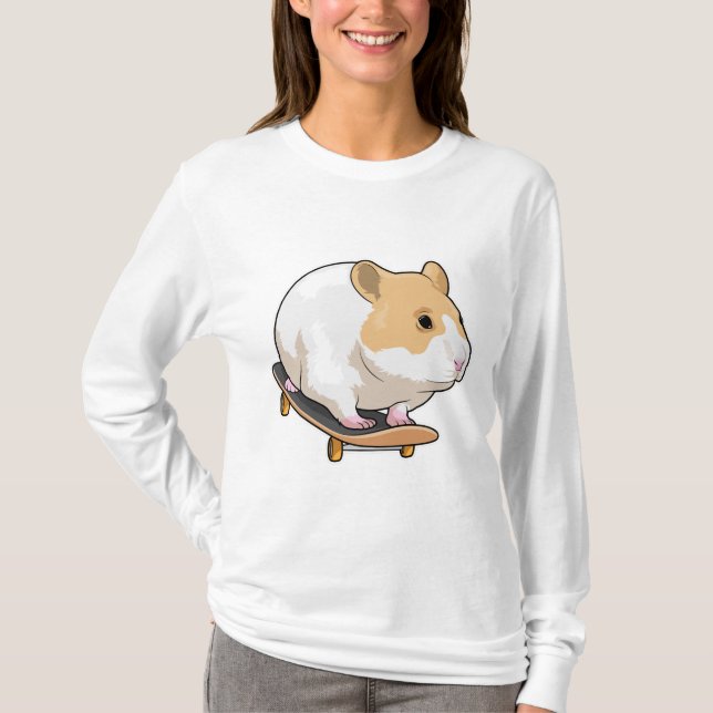 T-shirt Skate de Hamster (Devant)