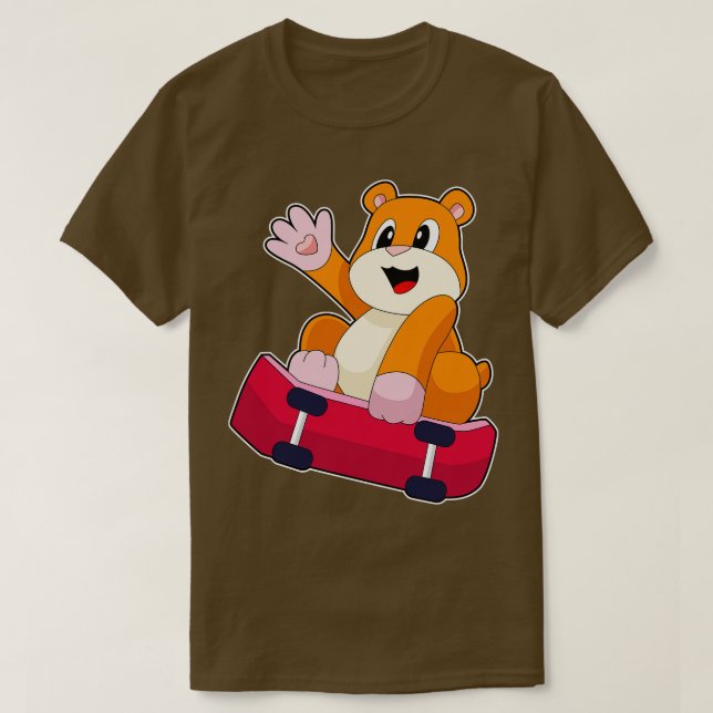 T-shirt Skate de Hamster (Design devant)