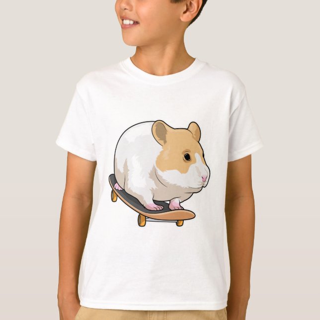 T-shirt Skate de Hamster (Devant)