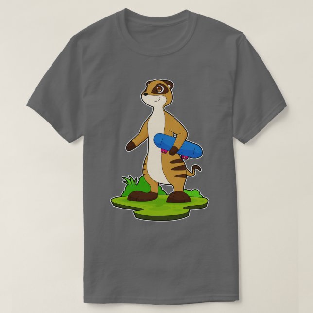 T-shirt Skate de Meerkat (Design devant)