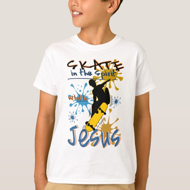 T-shirt Skate in the Spirit (Devant)