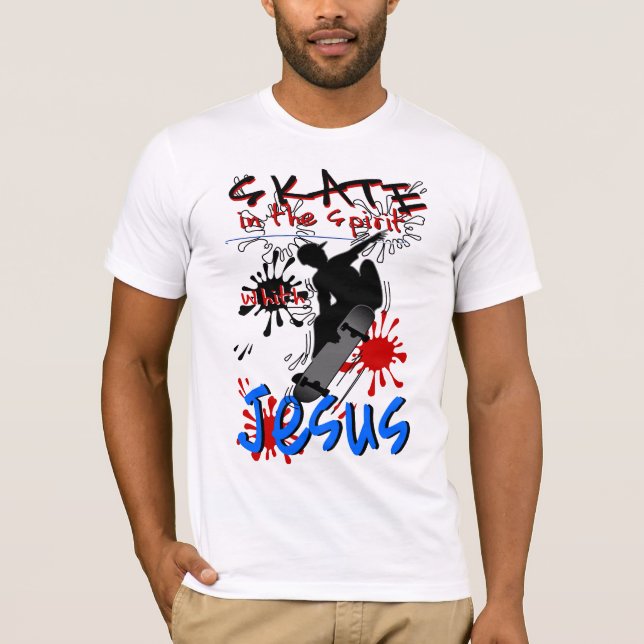 T-shirt Skate in the Spirit (Devant)