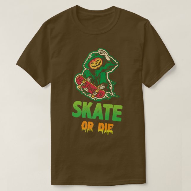 T-shirt Skate Or (Design devant)