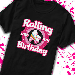 T-shirt Skate Party - Roller Roller Roller Patinage Annive