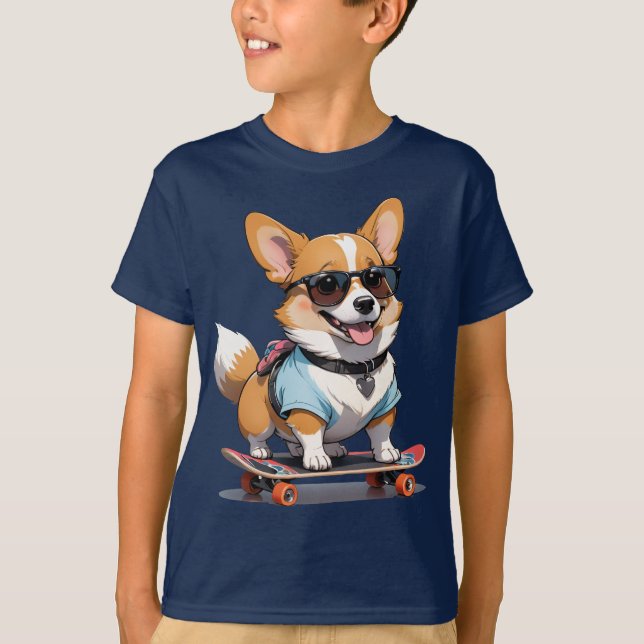 T-shirt Skate Pup (Devant)