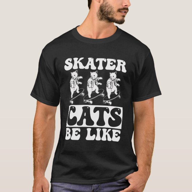 T-shirt Skate Skateboard - Skate Skateboard (Devant)