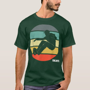 T-shirt Skate Skateboarding Rétro Vintage Skateboarder Ska