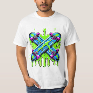 T-shirt skate vert
