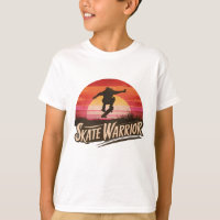Skate warrior - rétro sunset vintage