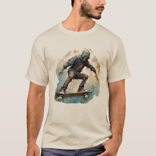 T-shirt Skate Zombie