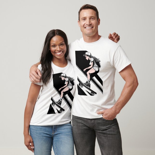 T-shirt Skateboard (Unisexe)