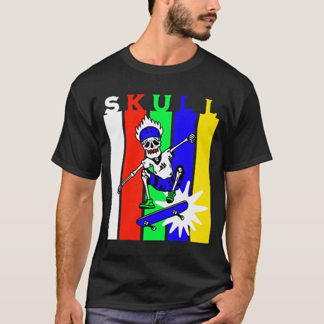 T-shirt skateboard (Devant)