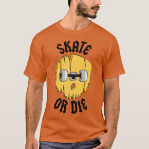 T-shirt Skateboard Broken Streetwear Vêtements Patinage Ou