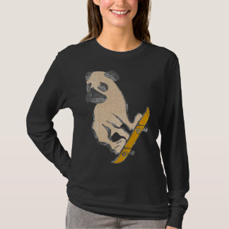 T-shirt Skateboard Carlin Chien Skateboard Chien Chien Chi