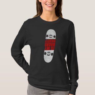 T-shirt Skateboard Est Ma Planche D'Accord Funny Skateboar