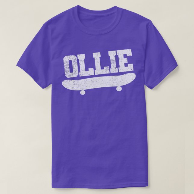 T-shirt Skateboard Ollie 1 (Design devant)