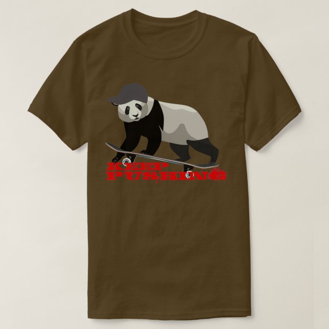 T-shirt Skateboard Panda